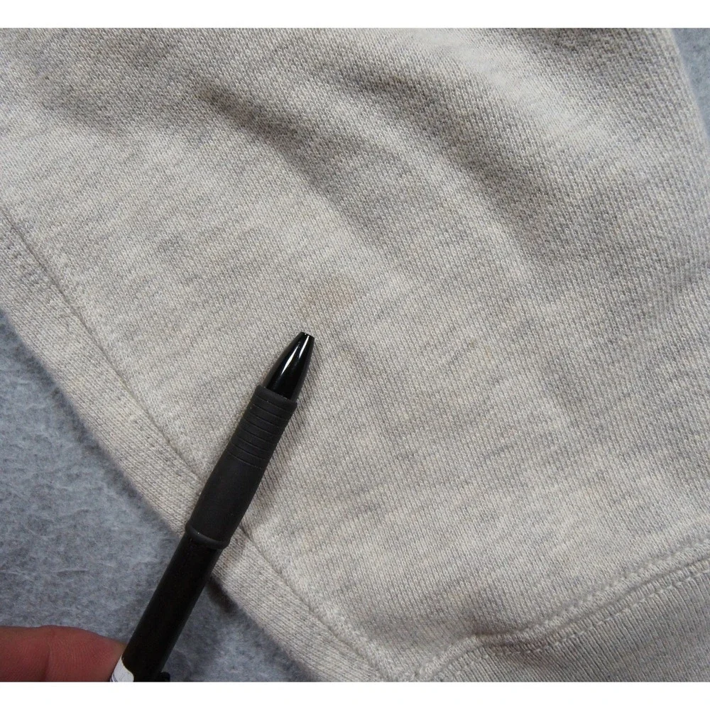Polo Ralph Lauren Sweatshirt Mens Large Gray Crewneck Pony Logo Fleece Casual
